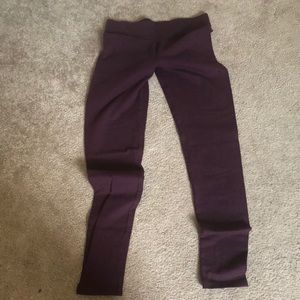 Maroon Aerie Leggings